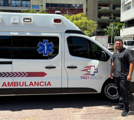 Atención médica domiciliaria a paciente